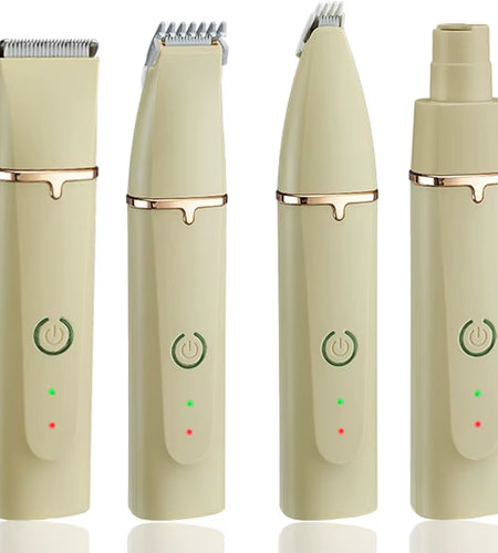 4 in 1 Electric Hair Trimmer Grooming Clippers for Pets Trimmer Nail Grinder Professional Cutter Machine Cutting Tool for Dogs