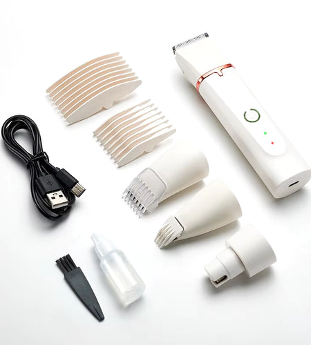 4 in 1 Electric Hair Trimmer Grooming Clippers for Pets Trimmer Nail Grinder Professional Cutter Machine Cutting Tool for Dogs