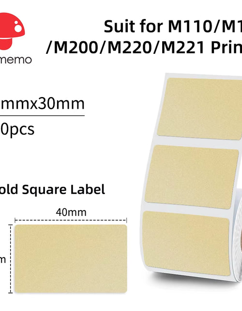 Load image into Gallery viewer, Phomemo M110 Portable Label Printer Mini Thermal Self-Adhesive Sticker Printer Mobile Pocket Tag Price UV Label Sticker Printer
